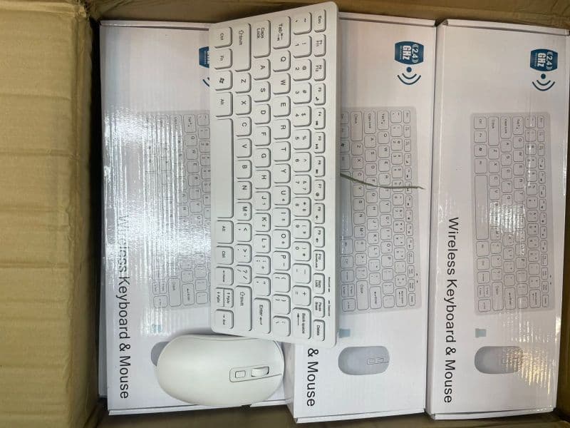 Ultra-Slim 2.4GHz Mini Wireless Keyboard & Mouse Combo — available at Niks Digital Connections