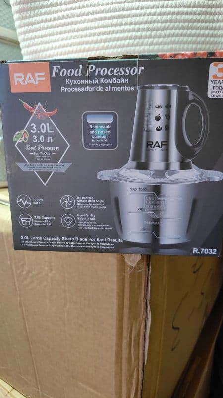 RAF 3.0L Electric Food Processor & Chopper — available at Niks Digital Connections